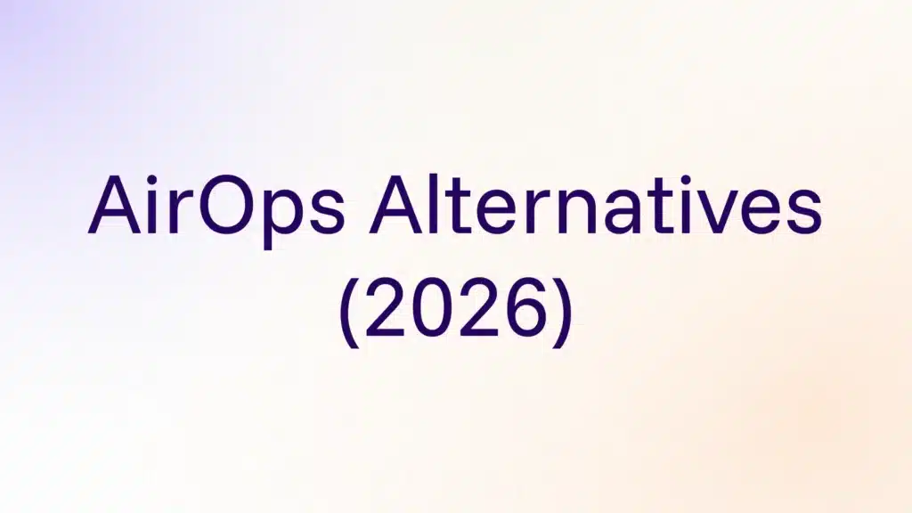 GetMint's thumbnail for the article AirOps Alternatives