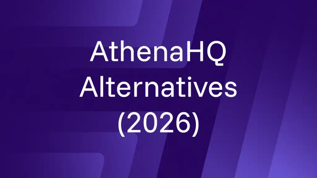 GetMint's thumbnail for the article AthenaHQ alternatives