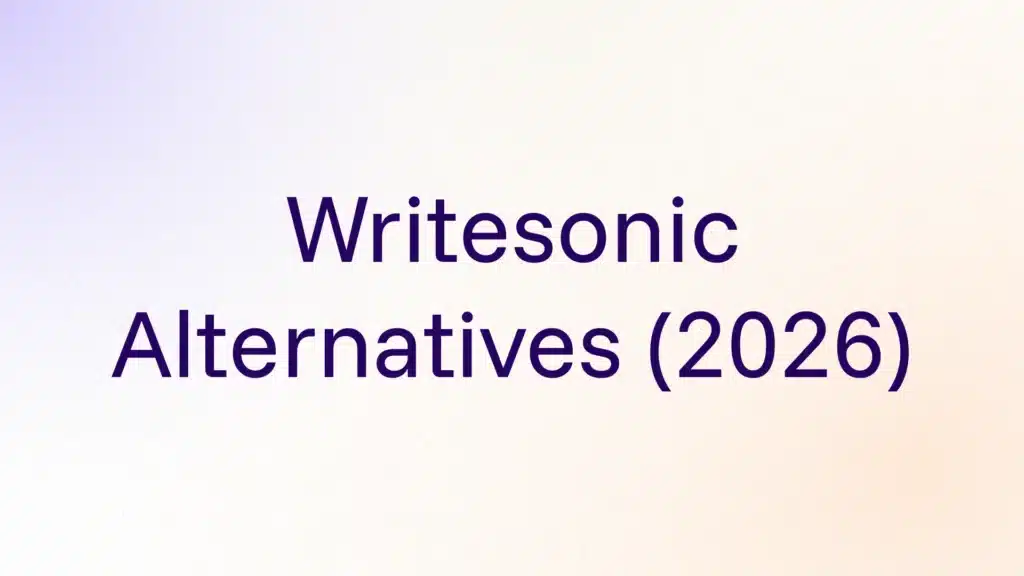 GetMint's thumbnail for the article Writesonic Alternatives
