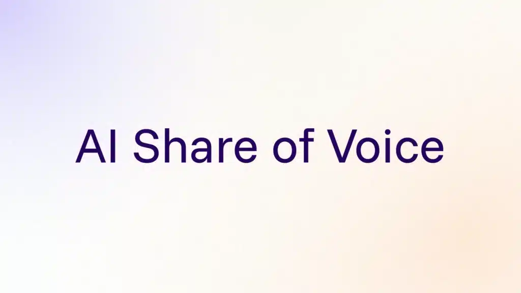 GetMint's thumbnail for the article "AI Share of Voice"